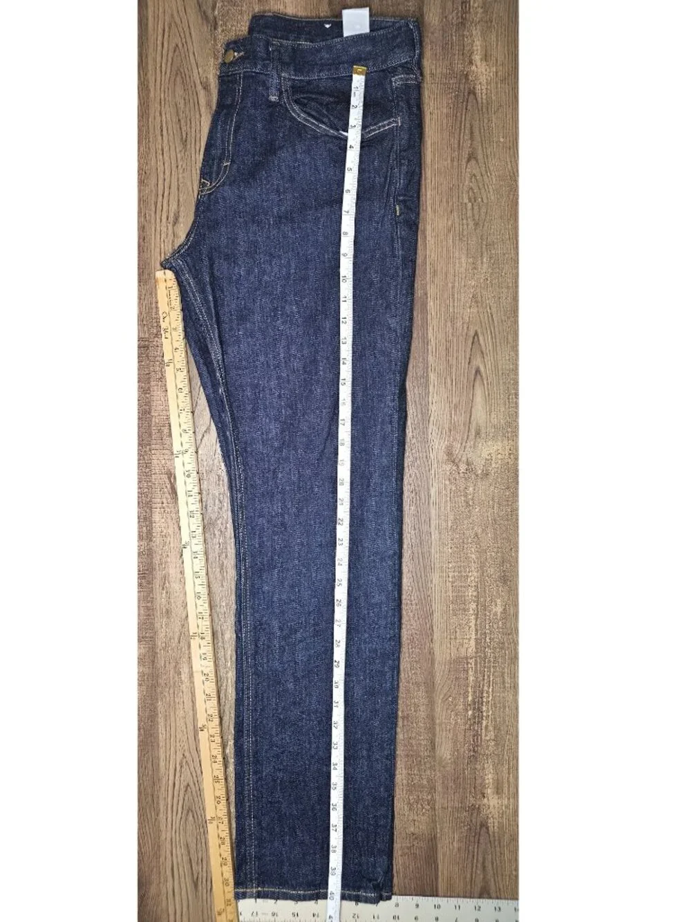 Banana Republic Straight Fit Zipper Fly Jeans 33x32 Light Stretch Denim